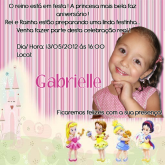 Convite Menina