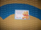 Convite Ursinho Pooh Baby